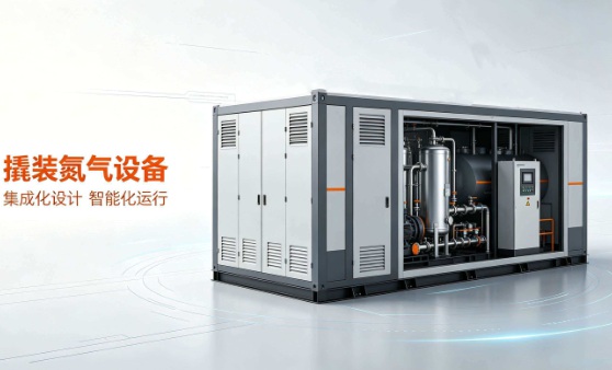 撬装氮气设备租赁优势有哪些？工程项目临时供气解决方案